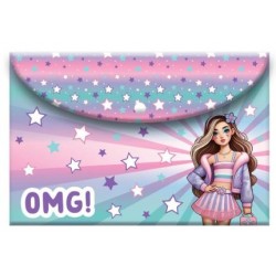 ΦΑΚΕΛΟΣ ΚΟΥΜΠΙ Α4 MUST TEAM GIRL WOW 587337