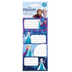 ΕΤΙΚΕΤΕΣ ΑΥΤΟΚ FROZEN 20ΤΕΜ 5ΦΥΛΛΑ 564557