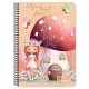 ΤΕΤΡΑΔΙΟ ΣΠΙΡΑΛ 17Χ25ΕΚ 2Θ 60Φ MUST TEAM CUTE 587374