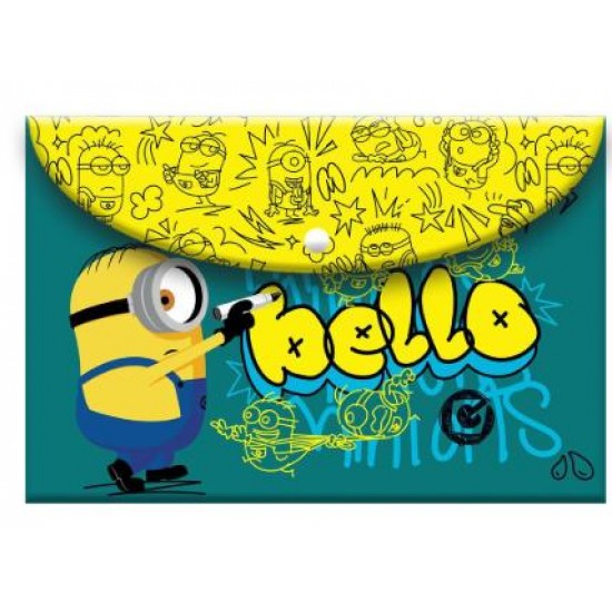ΦΑΚΕΛΟΣ ΚΟΥΜΠΙ Α4  MINIONS 504227