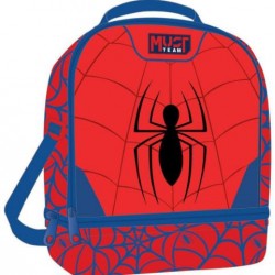 ΤΣΑΝΤΑΚΙ ΦΑΓΗΤΟΥ 22Χ16Χ28ΕΚ ΙΣΟΘΕΡΜΙΚΟ SPIDERMAN RED 508815