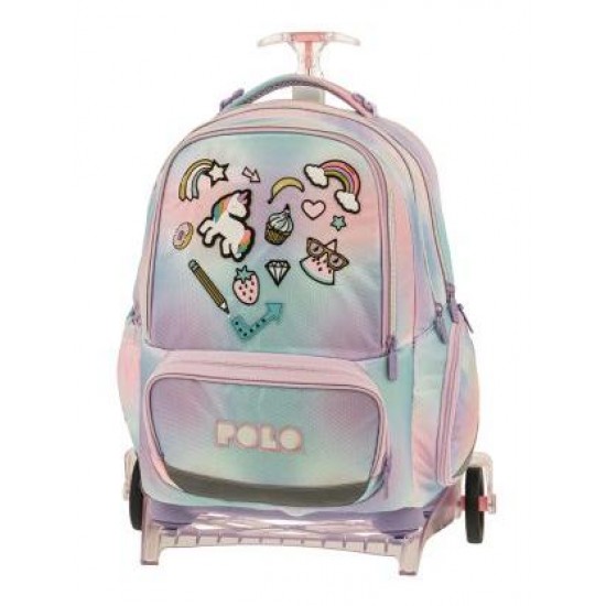 ΣΑΚΙΔΙΟ POLO TROLLEY FREELY UNICORN 965055-8420 ΣΑΚΙΔΙΟ POLO TROLLEY FREELY UNICORN 965055-8420