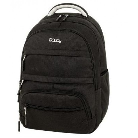 ΣΑΚΙΔΙΟ POLO MULTIPOCKET ΜΑΥΡΟ 901064-2000 ΣΑΚΙΔΙΟ POLO MULTIPOCKET ΜΑΥΡΟ 901064-2000