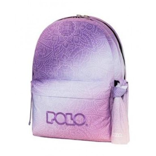 ΣΑΚΙΔΙΟ POLO ORIGINAL DOUBLE SCARF PURPLE/PINK GRADIENT 901262-8411