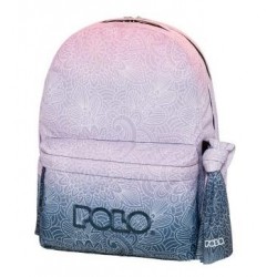 ΣΑΚΙΔΙΟ POLO ORIGINAL DOUBLE SCARF PINK/BLUE GRADIENT 901262-8412