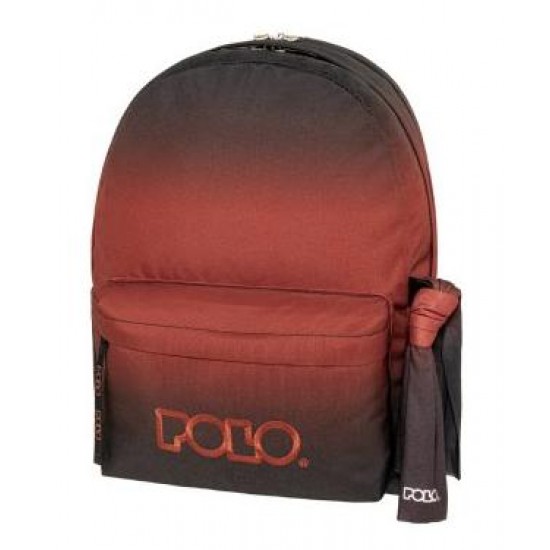 ΣΑΚΙΔΙΟ POLO ORIGINAL DOUBLE SCARF BLACK/RED GRADIENT 901262-8414