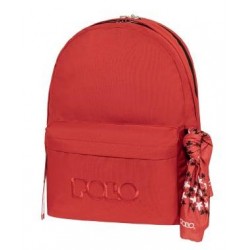 ΣΑΚΙΔΙΟ POLO ORIGINAL DOUBLE SCARF ΚΟΚΚΙΝΟ 901235-3000