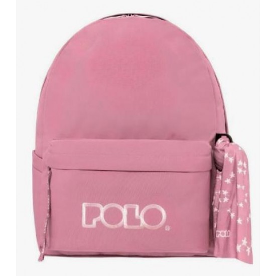 ΣΑΚΙΔΙΟ POLO ORIGINAL SCARF ΡΟΖ/ΑΝ.ΡΟΖ 901135-3938