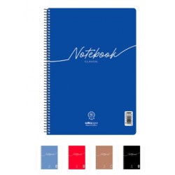 ΤΕΤΡΑΔΙΟ ΣΠΙΡΑΛ Α4 NOTEBOOK CLASSIC 180 ΣΕΛ. 3Θ