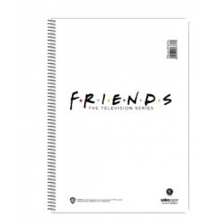 ΤΕΤΡΑΔΙΟ ΣΠΙΡΑΛ Α4 FRIENDS VOL.1 120 ΣΕΛ. 2Θ