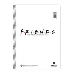 ΤΕΤΡΑΔΙΟ ΣΠΙΡΑΛ Α4 FRIENDS VOL.1 180 ΣΕΛ. 3Θ