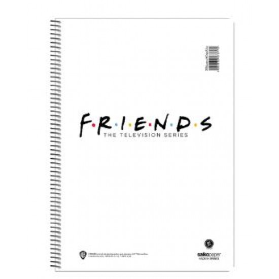 ΤΕΤΡΑΔΙΟ ΣΠΙΡΑΛ Α4 FRIENDS VOL.1 180 ΣΕΛ. 3Θ