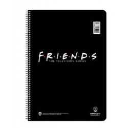 ΤΕΤΡΑΔΙΟ ΣΠΙΡΑΛ Α4 FRIENDS VOL.1 180 ΣΕΛ. 3Θ
