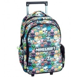 ΣΑΚΙΔΙΟ TROLLEY GIM MINECRAFT CHIBI 316-04074