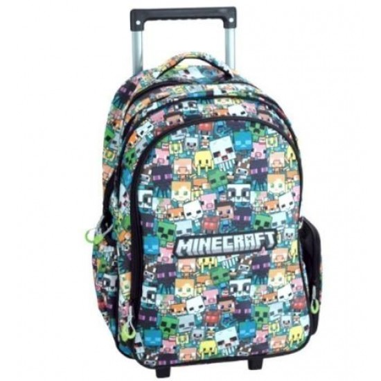 ΣΑΚΙΔΙΟ TROLLEY GIM MINECRAFT CHIBI 316-04074