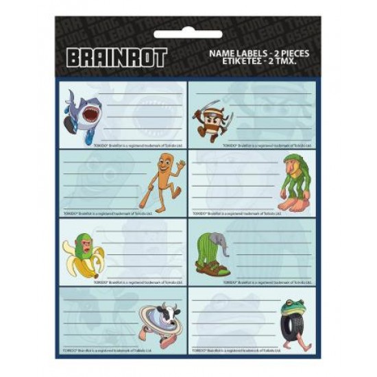 GIM ΕΤΙΚΕΤΑ 2ΤΜΧ TOIKIDO BRAINROT 779-91046