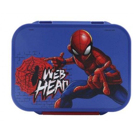 GIM ΔΟΧΕΙΟ ΦΑΓΗΤΟΥ 3 ΧΩΡΩΝ SPIDERMAN 557-02269 GIM ΔΟΧΕΙΟ ΦΑΓΗΤΟΥ 3 ΧΩΡΩΝ SPIDERMAN 557-02269