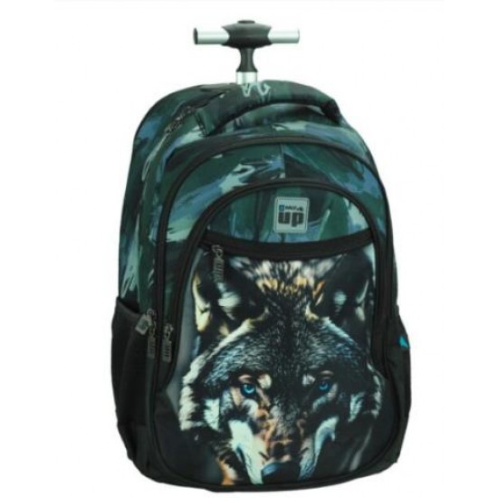 ΣΑΚΙΔΙΟ TROLLEY BMU BLUE EYE WOLF 357-33074