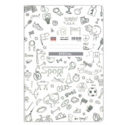 ΤΕΤΡ.SPECIAL doodles ΡΙΓΕ Β5 Φ50 ΛΕΥΚΟ