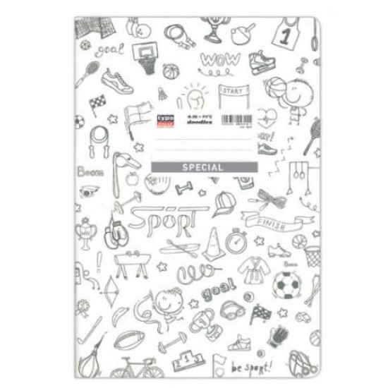 ΤΕΤΡ.SPECIAL doodles ΡΙΓΕ Β5 Φ50 ΛΕΥΚΟ