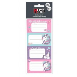 ΕΤΙΚΕΤΕΣ ΑΥΤΟΚΟΛΛΗΤΕΣ UNICORN 20ΤΜΧ 5Φ 586914