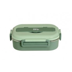 ΦΑΓΗΤΟΔΟΧΕΙΟ ECOLIFE 3 ΘΕΣΕΩΝ 1LT ΠΡΑΣΙΝΟ