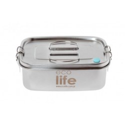 ΦΑΓΗΤΟΔΟΧΕΙΟ INOX ECOLIFE 1LT ΜΟΝΟΥ ΤΟΙΧΩΜΑΤΟΣ 33-FC-9085