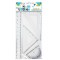 ΓΕΩΜΕΤΡΙΚΟ ΣΕΤ 4ΤΜΧ BLISTER 30cm THE LITTLIES 646119