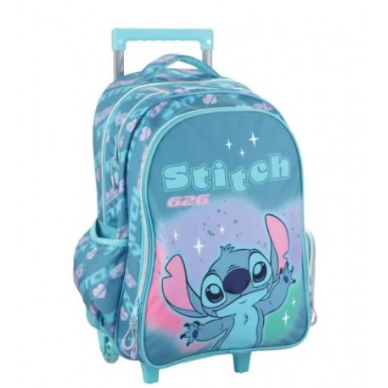 ΣΑΚΙΔΙΟ TROLLEY GIM STITCH BRUSH IT OUT 342-03074 ΣΑΚΙΔΙΟ TROLLEY GIM STITCH BRUSH IT OUT 342-03074