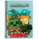 ΤΕΤΡΑΔΙΟ ΣΠΙΡΑΛ 17Χ25 GIM MINECRAFT 2Θ