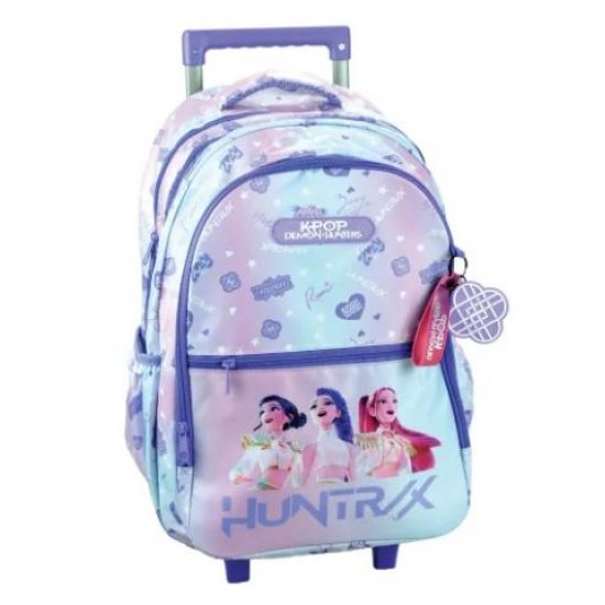 ΣΑΚΙΔΙΟ TROLLEY GIM K-POP HUNTRIX PURPLE 364-02074