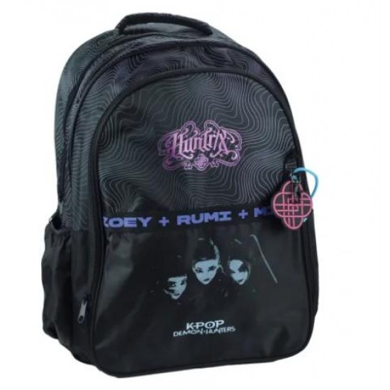 ΣΑΚΙΔΙΟ ΠΛΑΤΗΣ GIM K-POP HUNTRIX BLACK 364-00031