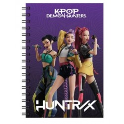 GIM ΤΕΤΡΑΔΙΟ ΣΠΙΡΑΛ 17Χ25 K-POP HUNTRIX 2Θ