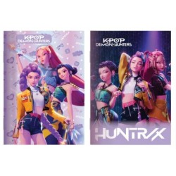 ΤΕΤΡΑΔΙΟ Α4 ΚΑΡΦΙΤΣΑ GIM K-POP HUNTRIX 50Φ